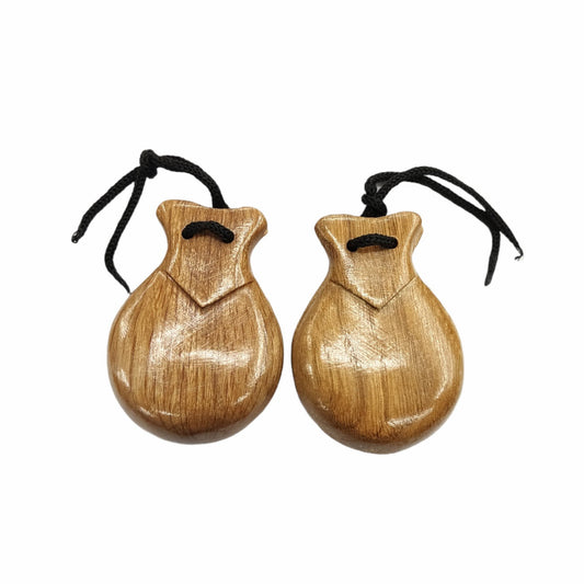 Castanhola Madeira Clara (par)